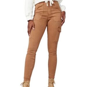 SPANX High Rise Brown cargo pants